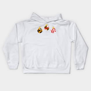 Maryland Ornaments Kids Hoodie